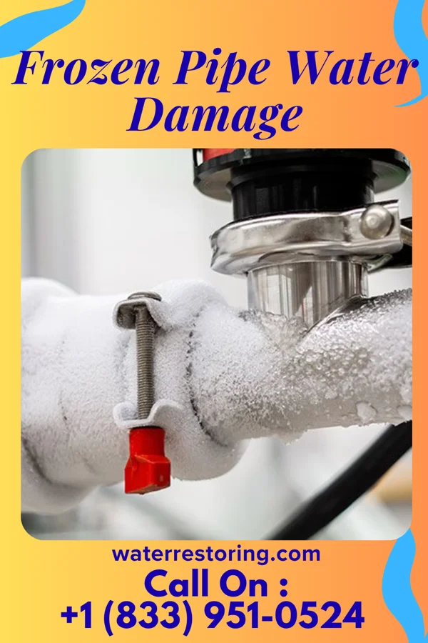 Frozen Pipe Water Damage in Groveland Station, NY